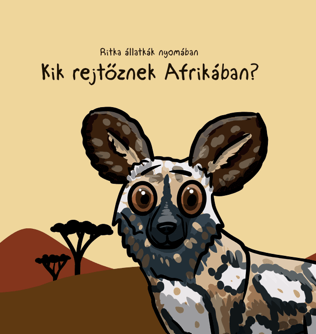 Ritka állatkák nyomában – Afrika, illusztrált gyerekkönyv bemutató kép